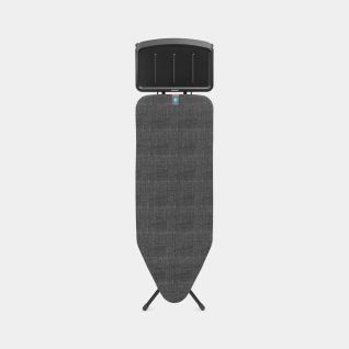 Ironing Board C 124 x 45 cm, for Steam Generator - Denim Black, Fairtrade cotton