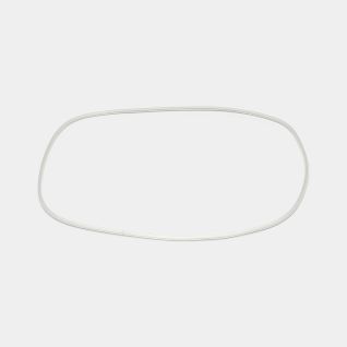 Silicone Ring Make & Take Large, Flat & Bento Lunch Box Transparent