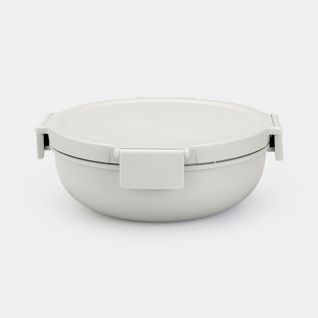Make & Take Salade Lunchkom 1,3 liter, kunststof - Light Grey