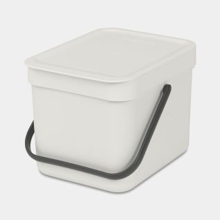 Poubelle Sort & Go 6 litres - Light Grey