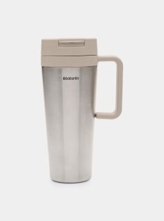 Make & Take Tumbler 1L, Stainless Steel - Soft Beige