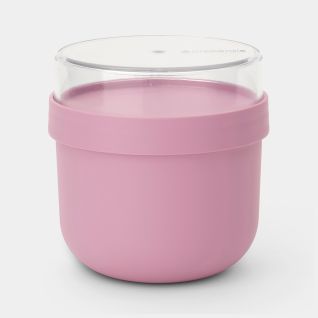 Make & Take Breakfast Bowl 0.5L, Plastic - Lilac Pink