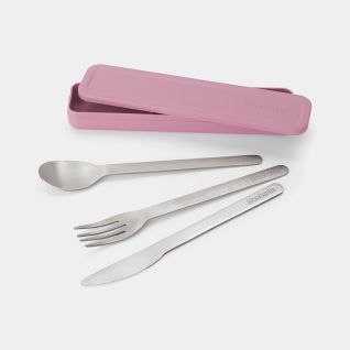Make & Take Cutlery Set 3 pieces - Lilac Pink