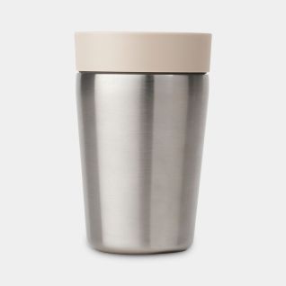 Make & Take Insulated Cup Small, 0.2 litre - Soft Beige