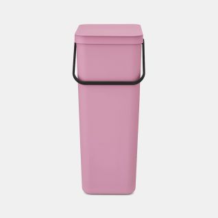 Sort & Go Recycle Trash Can 10.6 gallon (40 liter) - Lilac Pink