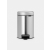 NewIcon Step on Trash Can 0.8 gallon (3 liter) - Matte Steel
