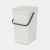 Sort & Go Recycling Trash Can 3.2 gallon (12L) - Light Gray
