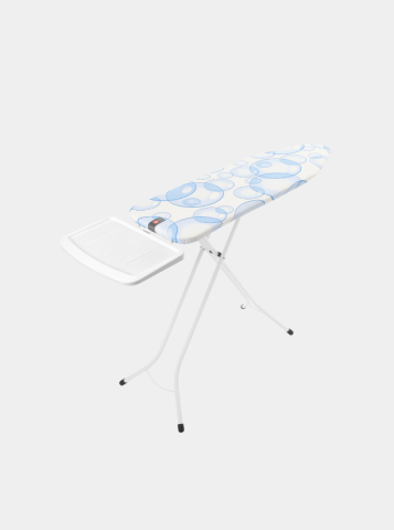 Ironing Board Cover B 124 x 38 cm, Complete Set - Bubbles, Fairtrade cotton