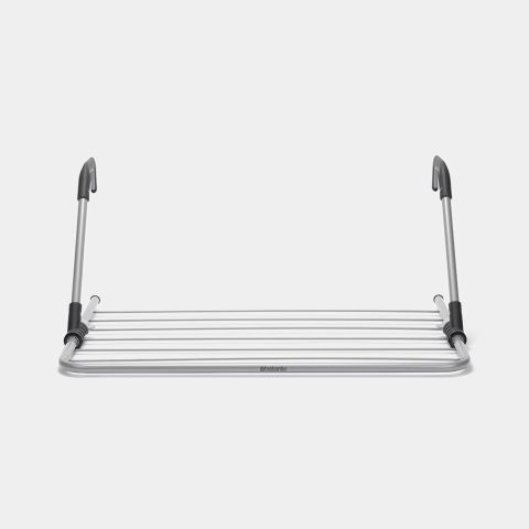 Hanging Drying Rack Metallic Grey