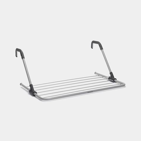 Hanging Drying Rack Metallic Grey