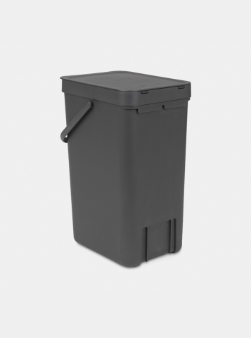 Sort & Go Abfallbehälter 16 Liter - Grey