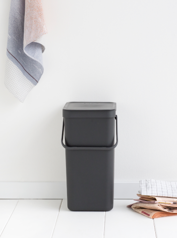 Sort & Go Abfallbehälter 16 Liter - Grey
