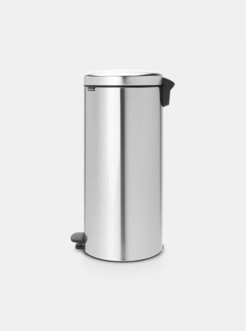 Pattumiera a pedale newIcon 30 litri - Matt Steel Fingerprint Proof