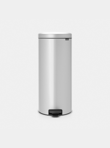 Pattumiera a pedale newIcon 30 litri - Metallic Grey