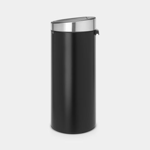 Touch Trash Can New 8 gallon (30 liter) - Matte Black