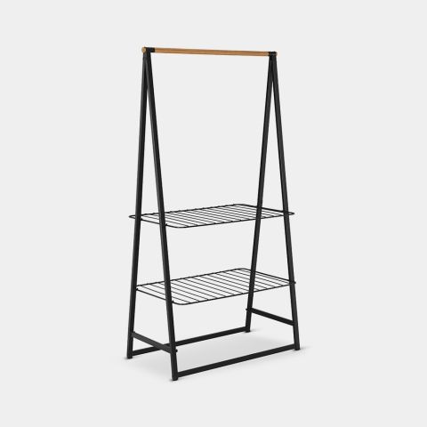 Linn Clothes Rack Large - Black