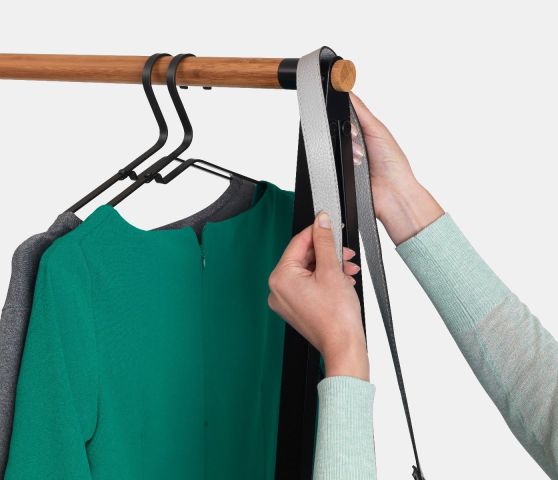 Linn Clothes Rack Large - Black
