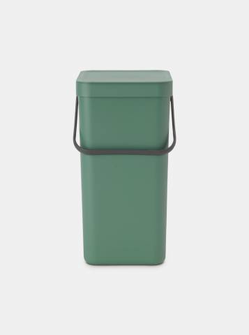 Sort & Go Recycling Trash Can 4.2 gallon (16 liter) - Fir Green