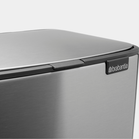 Bo Pedal Bin 12 liter - Matt Steel Fingerprint Proof