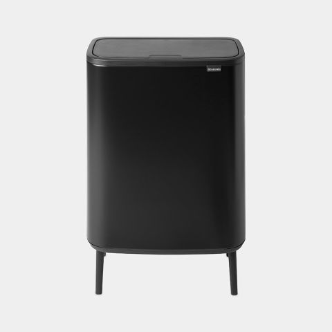 Bo Touch Trash Can Hi 2 x 8 gallon (30 liter) - Matte Black