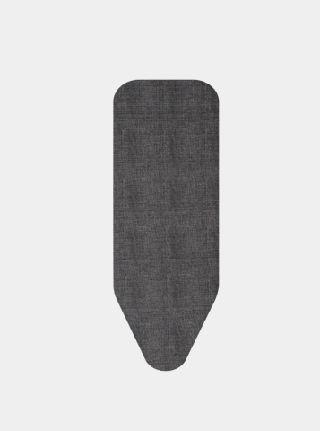 Copriasse da Stiro C 124 x 45 cm, Strato Superiore - Denim Black, Cotone equosolidale