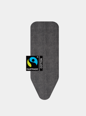 Copriasse da Stiro C 124 x 45 cm, Strato Superiore - Denim Black, Cotone equosolidale