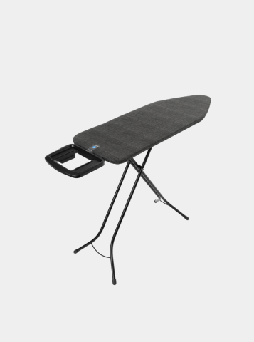 Copriasse da Stiro C 124 x 45 cm, Strato Superiore - Denim Black, Cotone equosolidale