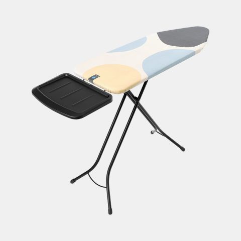 Ironing Board C 124 x 45 cm, for Steam Generator - Spring Bubbles, Fairtrade cotton