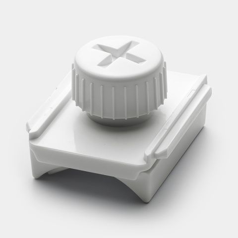 ReNew klemplaatje voor douche caddy White