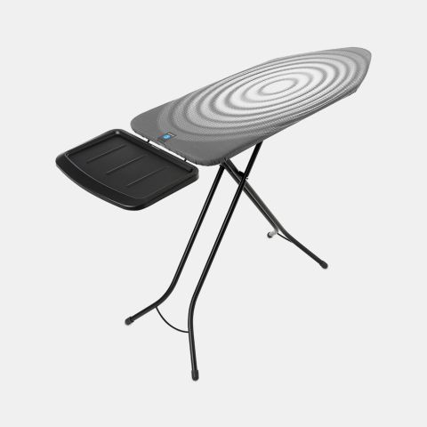 Deska do prasowania C 124 x 45 cm, z podpórką na generator pary, Titan Oval, Bawełna Fairtrade