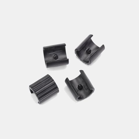 Tendedero HangOn - tope pata black Juego de 4 - Matt Black
