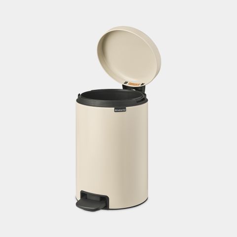 NewIcon Pedaalemmer 12 liter - Soft Beige