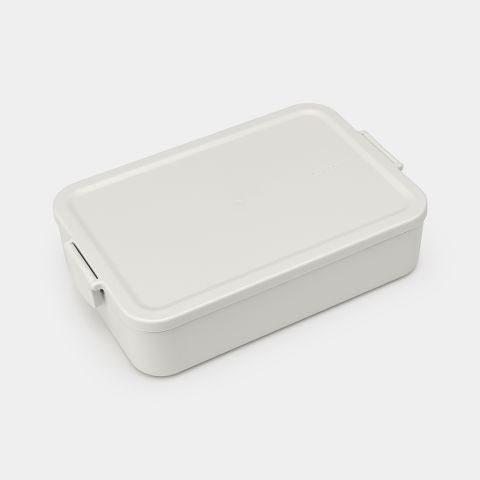 Make & Take Boîte à repas Grande, Plastique - Light Grey