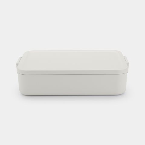 Make & Take Boîte à repas Grande, Plastique - Light Grey