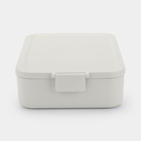 Make & Take Boîte à repas Grande, Plastique - Light Grey