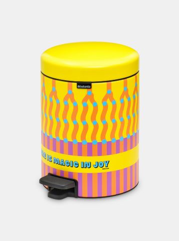 NewIcon Pedal Bin 5 litre - Yinka Ilori