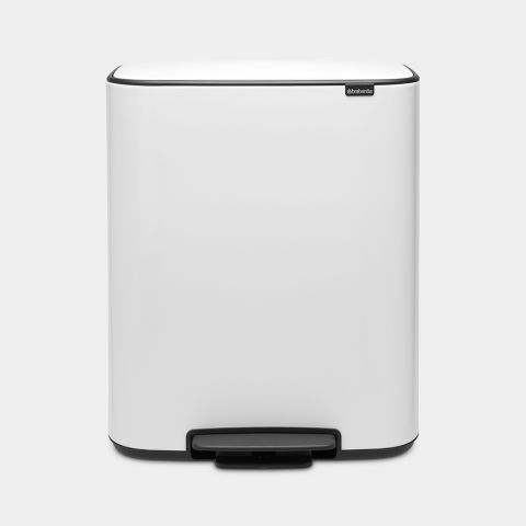 Bo Treteimer 60 Liter - White