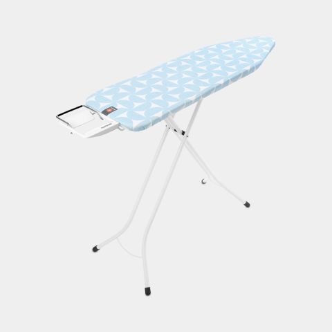 Asse da Stiro B 124 x 38 cm, per Ferro a Vapore - Fresh Breeze, Cotone equosolidale