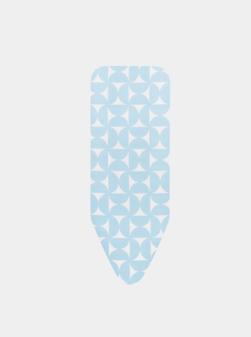 Ironing Board Cover C 124 x 45 cm, Complete Set - Fresh Breeze, Fairtrade cotton
