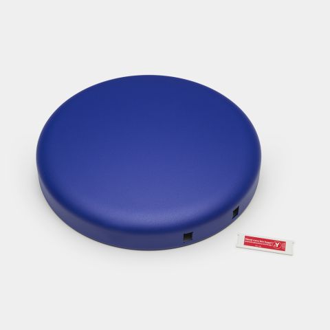Coperchio NewIcon pattumiera 20 litri - Mineral Powerful Blue