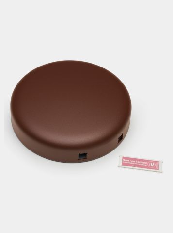 Coperchio NewIcon pattumiera 3 litri - Mineral Cosy Brown