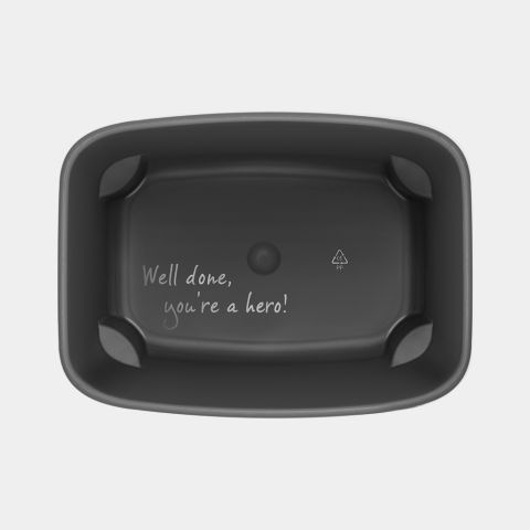 Kosz Bo Bin Hi 7L - Matt Steel Fingerprint Proof