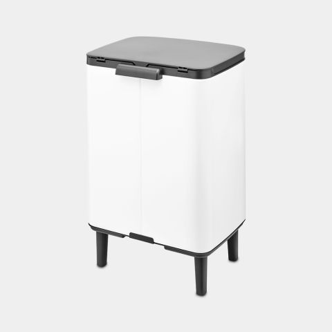 Bo Waste Bin Hi 12L - White
