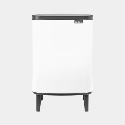 Bo Waste Bin Hi 12L - White