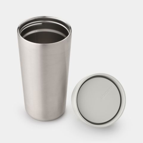 Make & Take Bicchiere termico, 0,36 litri - Light Grey