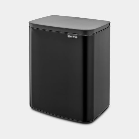 Bo Waste Trash Can 3.2 gallon (12 liter) - Matte Black