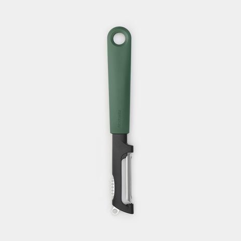 Swivel Food Peeler plus Zester Tasty+ - Fir Green