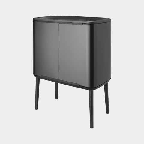 Bo Touch Bin 3 x 11 litre - Confident Grey