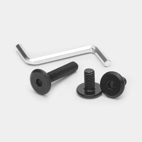 Linn Dressboy - Set of all Bolts + Key Black