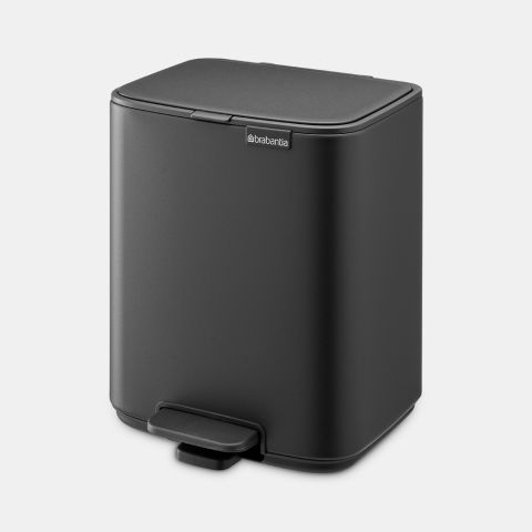 Cubo pedal Bo 7 litros - Mineral Infinite Grey